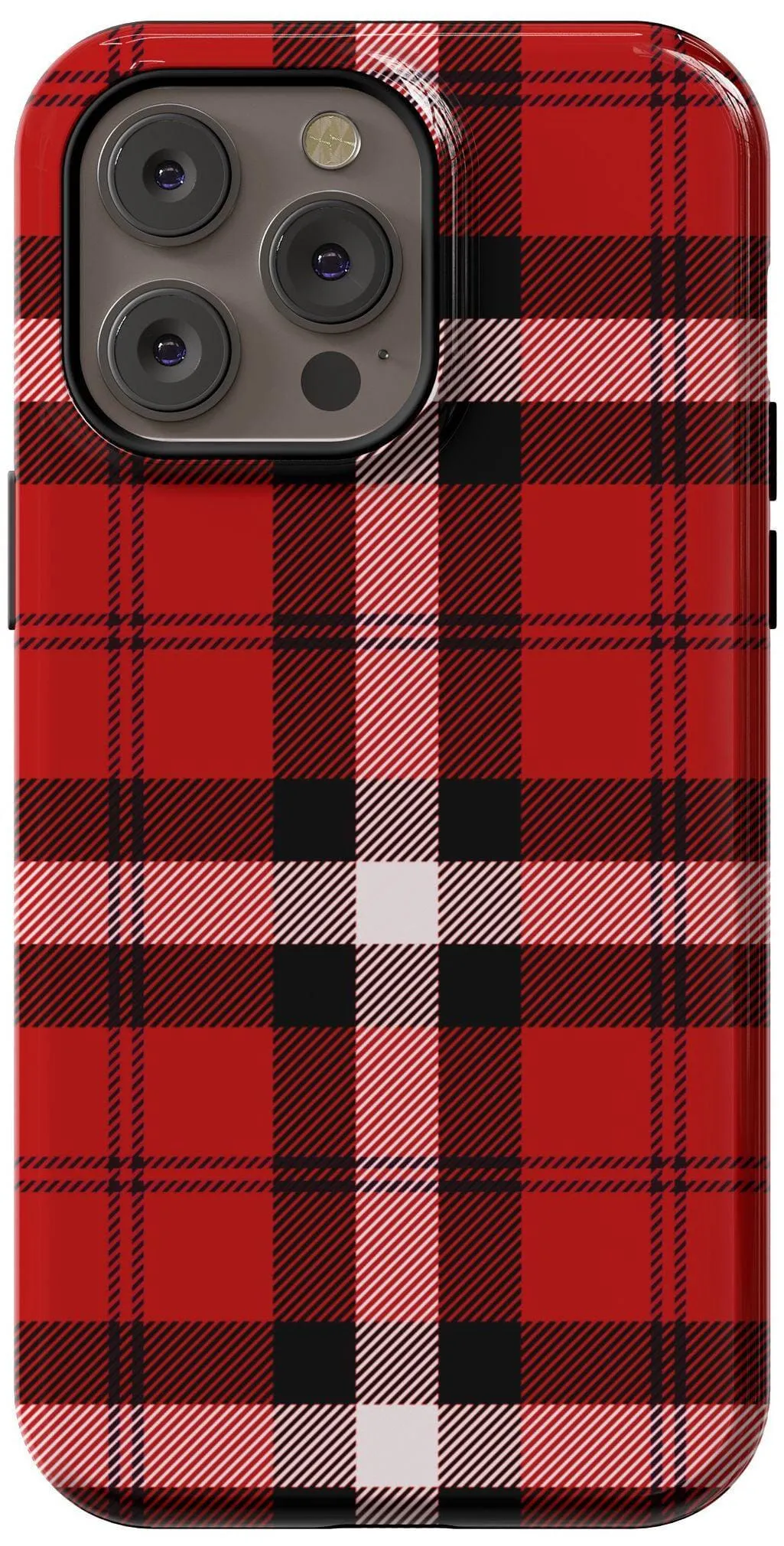 As if! | Red Plaid Case