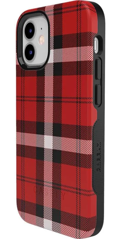 As if! | Red Plaid Case