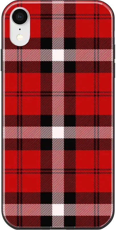 As if! | Red Plaid Case