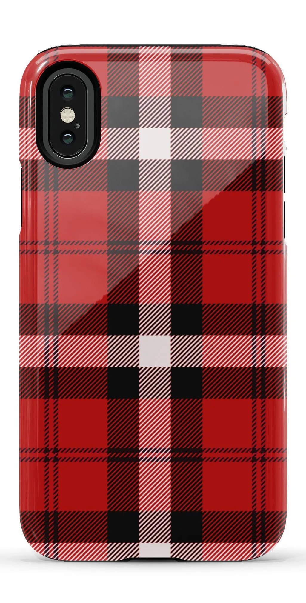 As if! | Red Plaid Case