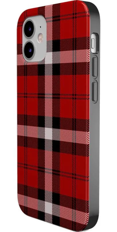 As if! | Red Plaid Case