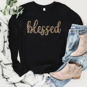 Blessed Leopard Long Sleeve