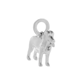 English Cocker Spaniel Silver Dog Charm