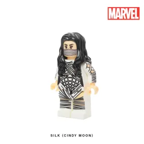 Silk (Cindy Moon) Custom Minifigure Keychain